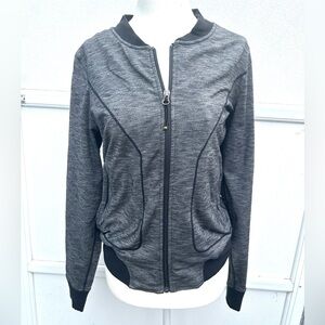 Athleta jacket WOMENS Small full zip bombastic bomber athleisure workout active